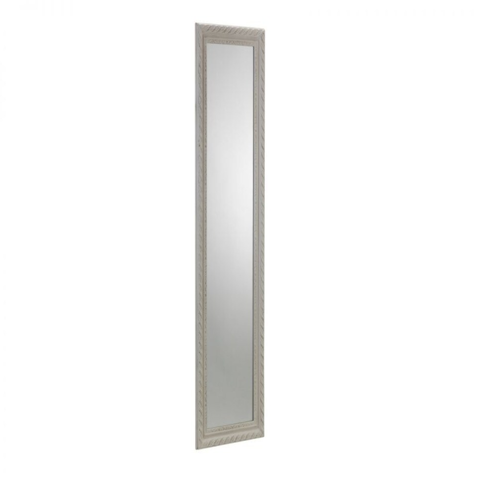 image 1 of Allegro White Dress Mirror