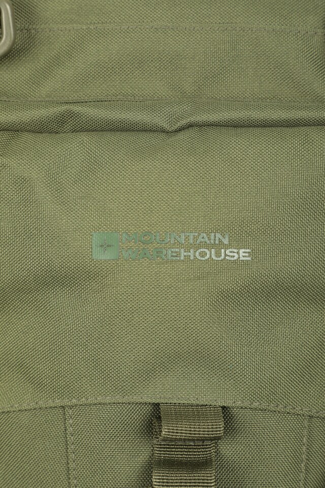 image 1 of Mountain Warehouse Tor 65L Rucksack Adjustable Back Water Resistant Hiking Backpack