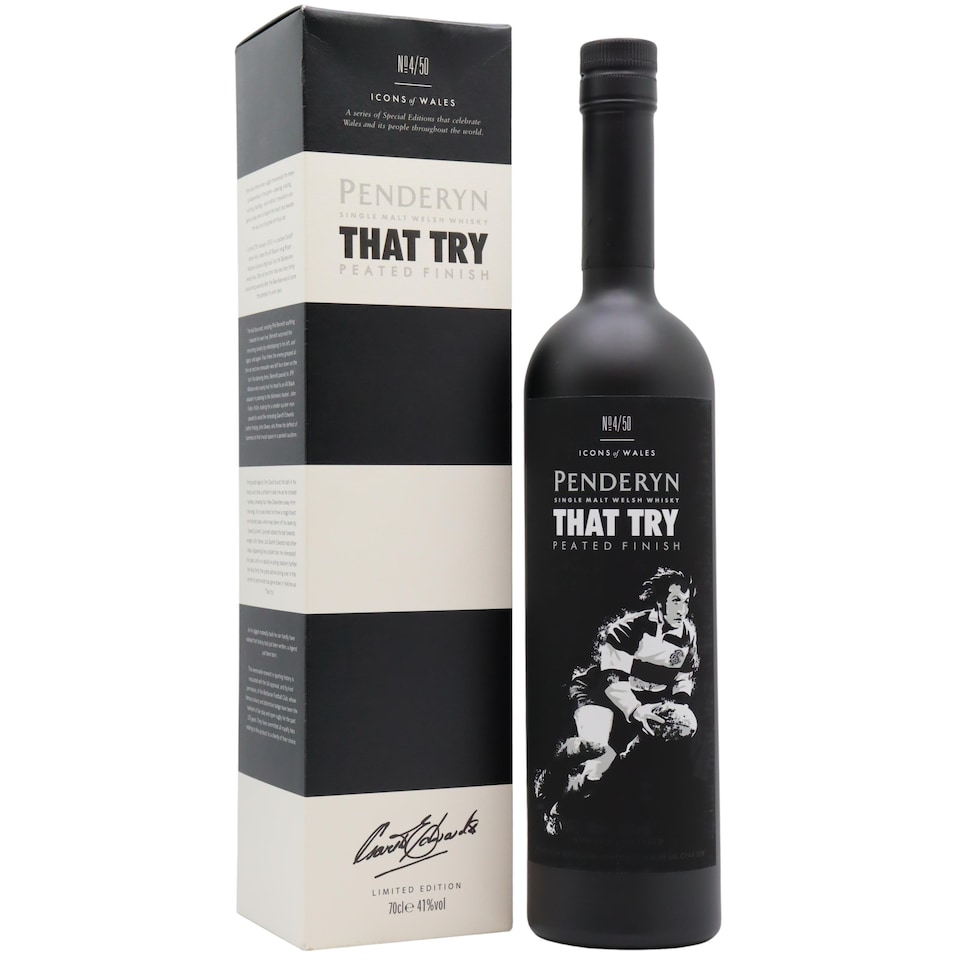 Penderyn - Icons Of Wales No. 4 - That Try Single Malt Welsh Whisky