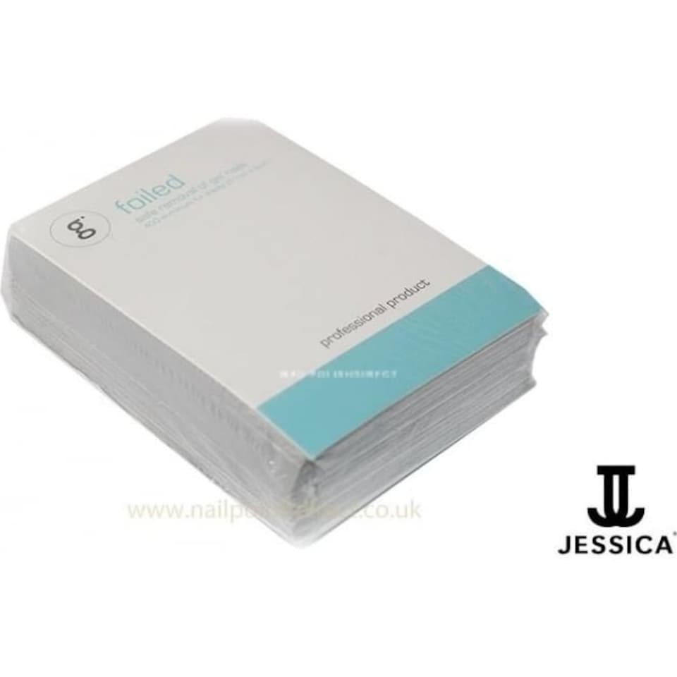 Jessica Foiled 400 Safe Gel Remover Foils