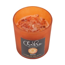 Something Different Orange Sacral Chakra Scented Candle - Orange - One Size