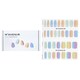 image 1 of Nail Sticker (assorted Colour) - # Pastelation Nail - 32pcs Multi