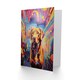 image 2 of Red Labrador Retriever Pet Portrait Blank Art Card