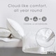 image 5 of Homescapes Duck Feather and Down All Season Duvet, Super King