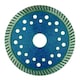 image 5 of 4-1/2in Dry and Wet Cutting Disc for Porcelain Ceramic Granite Marble Stone Brick