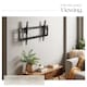 image 5 of Television Bracket - 32-100 inch screens, tiltable, width-adjustable TV wall mount