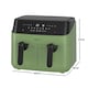 image 5 of EMtronics 9 Litre Digital Double Basket Air Fryer - Sage Green