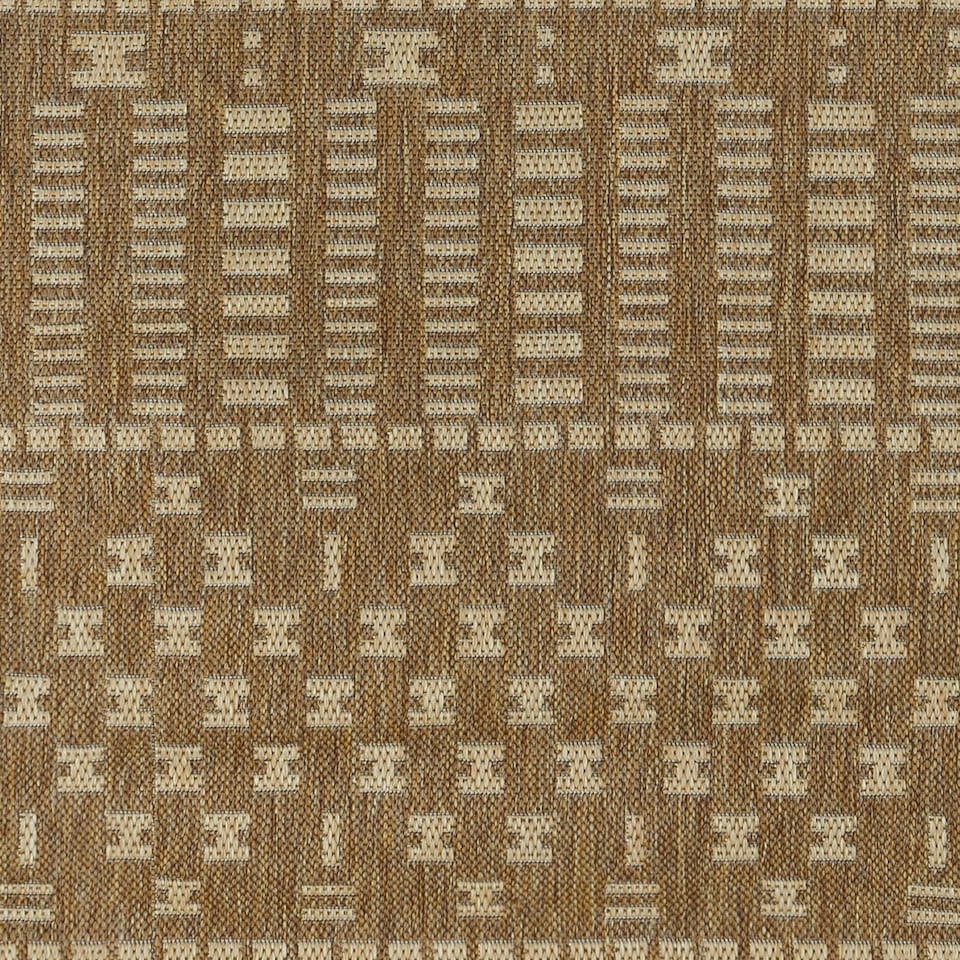 image 1 of Yard Seagrove Jute Effect Natural Indoor/Outdoor Rug | Brown | 140 cm x 200 cm