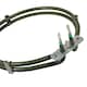 image 9 of SPARES2GO Fan Oven Element 2 Turn for Caple C2230 C2233 C2233BK C2236 Cooker 2000W