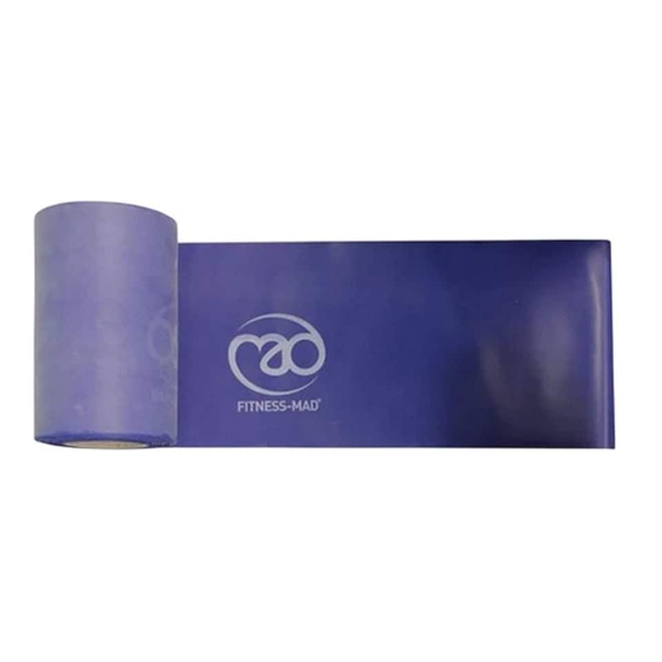 image 1 of Yoga-Mad Latex Free Resistance Band - Blue - Medium (UTMQ1014)
