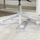 image 6 of Vinsetto Fluffy Unicorn Office Chair w/ Swivel Wheel, Cute Desk Chair, Rainbow