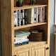 image 5 of Vida Designs Corona 2 Door Bookcase Storage Shelf, Solid Pine Wood