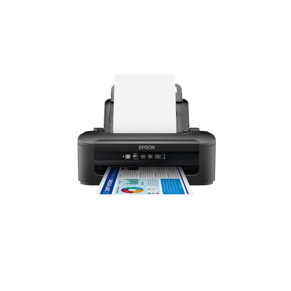 image 1 of Epson WorkForce WF-2110W A4 Colour Inkjet Printer Wired & Wireless - Black