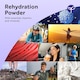 image 3 of Hydravive Rehydration Electrolytes Powder - Blackcurrant - High Strength Vitamin C & 8 B Vitamins: B1, B3, B5, B12 - Electrolyte Drinks - 250g