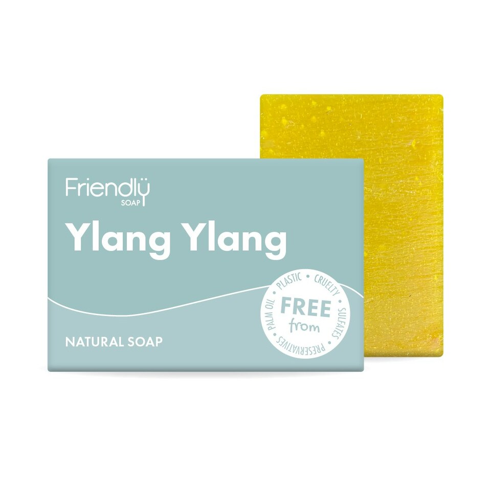 image 1 of Friendly Soap - Natural Ylang Ylang Soap - 95g