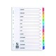 image 1 of A4 Pre-Printed Tabs Multi Punched January to December Reinforced Multi-Colour Index