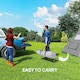 image 8 of Outsunny 6-7 Person Large Family Party Camping Tent W/ Carrying Bag, Blue