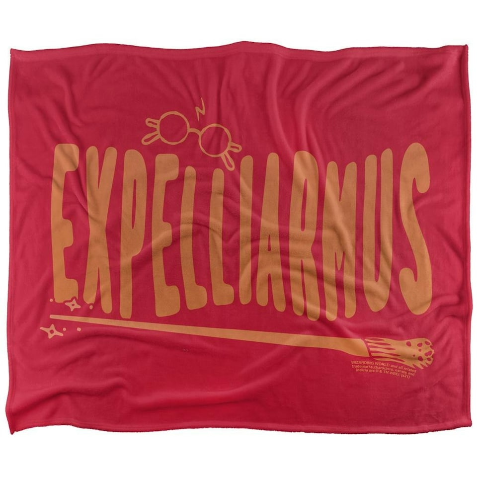 image 1 of Harry Potter Expelliarmus Wand Blanket - Multicoloured - One Size