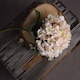 image 3 of Autumn Hydrangea Artificial Flower - Fabric/Plastic - L18 x W18 x H42 cm - White