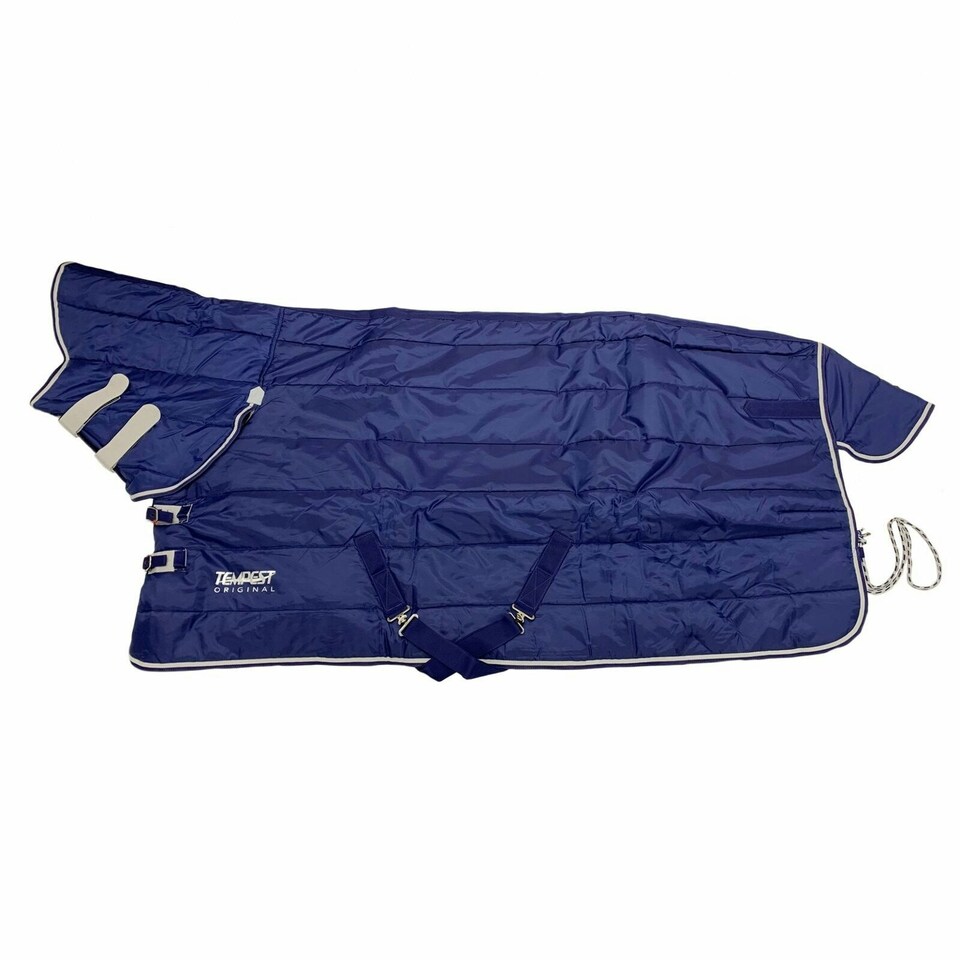 image 1 of Tempest Original 200 Combo Neck Horse Stable Rug - Navy - 4´ 3"