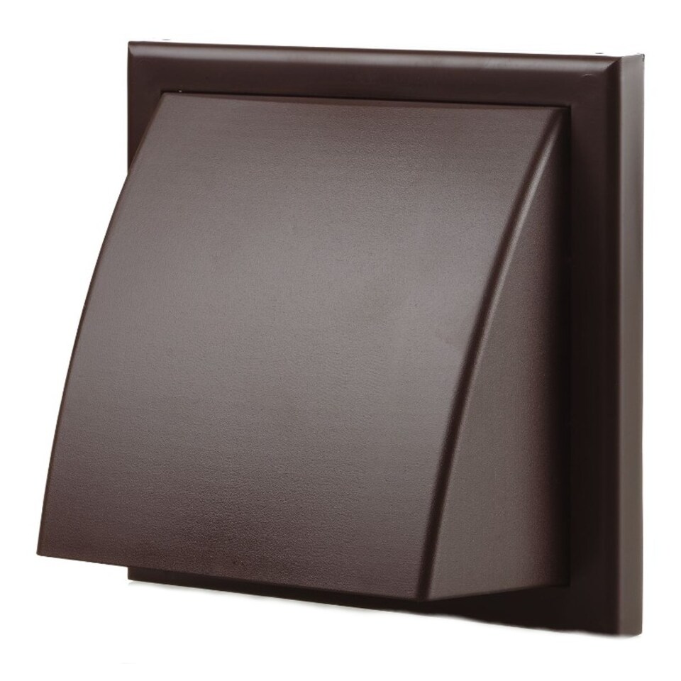 Blauberg DECOR155X155-100HKBR Cowled Grille with Damper 100mm/4" (Brown)