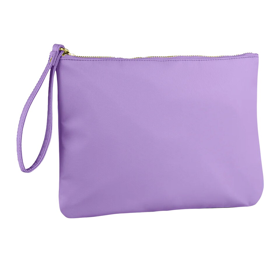 image 1 of Bagbase Sundae Wristlet Pouch | Blue | Blueberry Swirl | One Size | 1