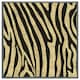image 1 of Golden zebra (Picture Frame) Grey | M