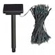 image 1 of Solar Powered 200 Warm White String Lights LED | Green | 1