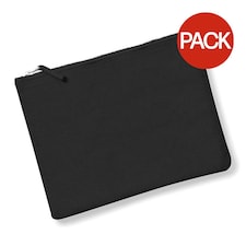 Westford Mill Canvas Accessory Case (Pack of 2) - Black - L | Black