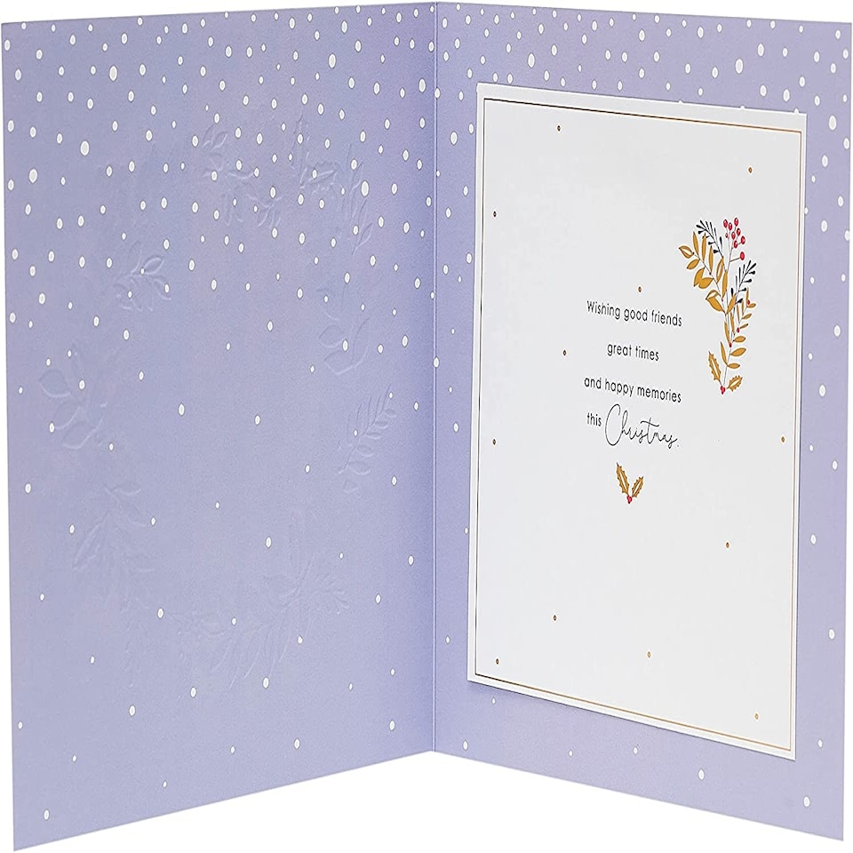 image 1 of Red Bow Attachment Amazing Friends Christmas Card