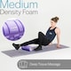 image 4 of Grid Foam Roller - Purple