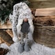image 2 of 80cm Festive Christmas Female Grey Gonk with Oversized Hat & Extendable Legs