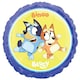 image 1 of Bingo Bluey Round Foil Helium Balloon 43cm / 17 in | Blue