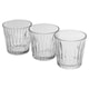 image 5 of Highball Drinking Glasses Whiskey Water Juice Tumblers 6 Set | Clear | 6x300ml Whiskey Tumblers | 300ml