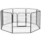 image 1 of PawHut 8 Panels Heavy Duty Puppy Play Pen for Small, Medium Dogs 79Hcm
