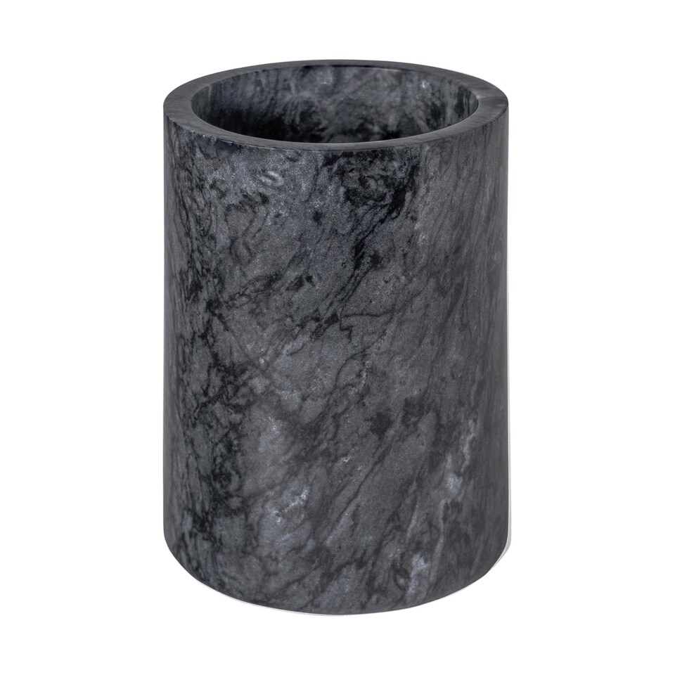 image 1 of Argon Tableware Marble Wine Bottle Cooler - 13cm - Black | Black | Black