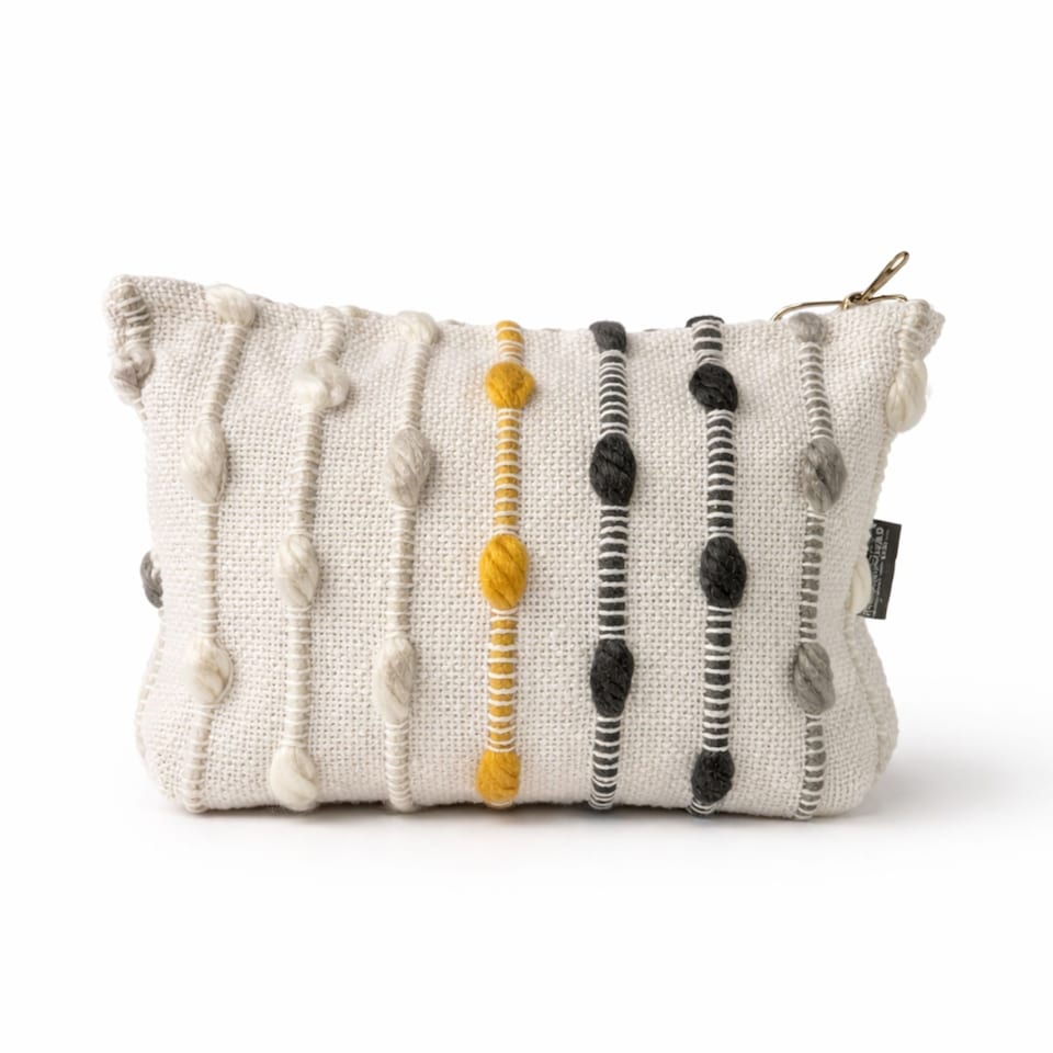image 1 of Serenityy Nomad Sari Toiletry Bag - Hippie Knot