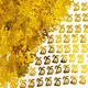 image 1 of Pack of 2 Gold 25th Confetti - 14G Packs