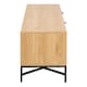 image 3 of Jaipur TV Unit With 3 Doors 176cm Wide in Oak Brown