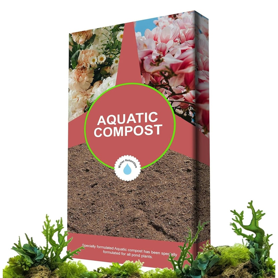 image 1 of 1 x 20 Litres Aquatic Compost Nutrient-Rich Feed Soil With Loam & Grit