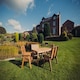 image 2 of Valley 6 Seater Set 2XC 2XB - Timber - L220 x W330 x H95 cm - Garden Furniture - Minimal Assembly Required
