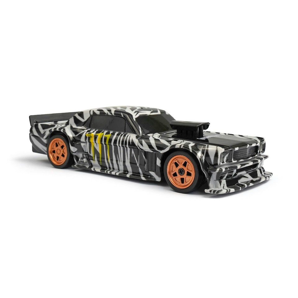 image 1 of RCG Racing Micro DC 1/43 Drift Car Muscle Black/White