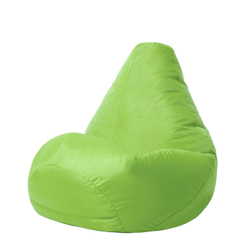 image 1 of icon Kids High Back Bean Bag Lime Green Indoor Outdoor Childrens Bean Bags Green