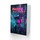 image 2 of Cyberpunk Neon Portrait VR Future Man Him Birthday Card