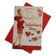 image 5 of Especially For You Woman In Red Gown Design Valentine's Day Card