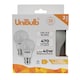 image 1 of UniBulb LED GLS B22 470lm 4.2W 2700K (Warm White) Light Bulb - Pack of 2 | White | Warm White | 2