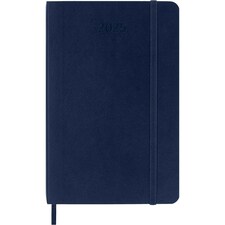 Moleskine 2025 Soft Cover Planner - Blue - One Size
