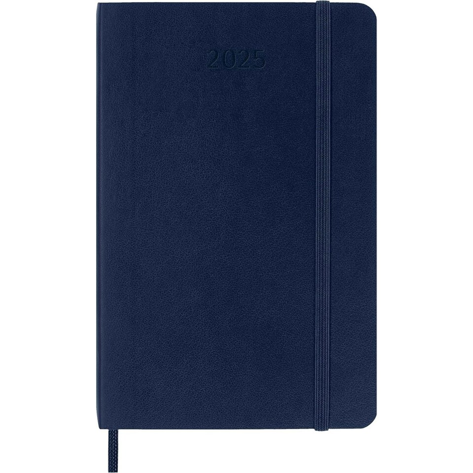 image 1 of Moleskine 2025 Soft Cover Planner - Blue - One Size