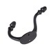 image 3 of Hammer & Tongs Antique Deco Hat & Coat Hook - W30mm x H135mm - Black