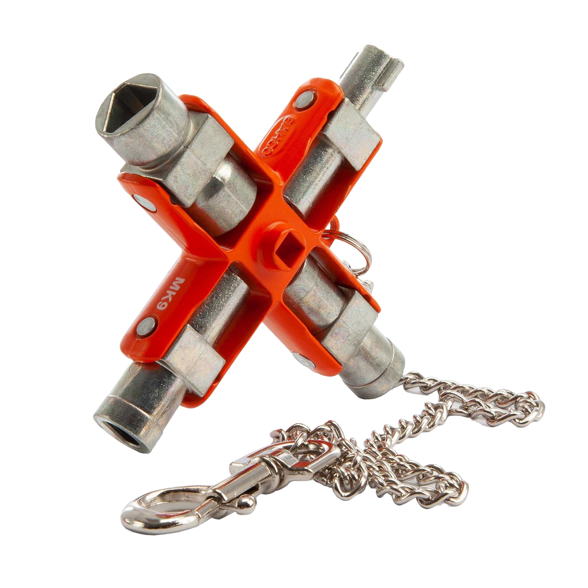 Bahco 9 in 1 Switch Cabinet Wrench Red Red/Silver One Size 1